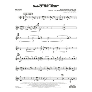 Dance The Night (from Barbie) (arr. Murtha) - Trumpet 4