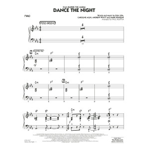 Dance The Night (from Barbie) (arr. Murtha) - Piano