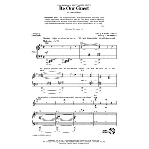Be Our Guest (from Beauty And The Beast) (arr. Ed Lojeski)