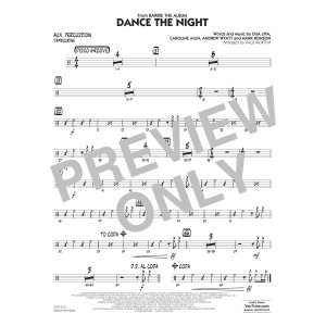 Dance The Night (from Barbie) (arr. Murtha) - Aux Percussion