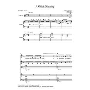 A Welsh Blessing - Full Score