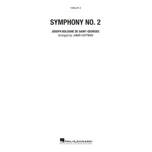 Symphony No. 2 (arr. Jamin Hoffman) - Violin 2