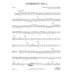 Symphony No. 2 (arr. Jamin Hoffman) - Cello