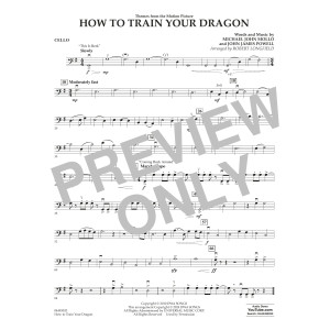 How To Train Your Dragon (arr. Robert Longfield) - Cello