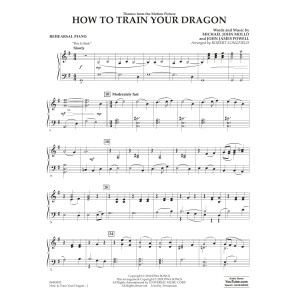 How To Train Your Dragon (arr. Robert Longfield) - Piano
