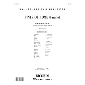 The Pines of Rome (Finale) (arr. Stephen Bulla) - Full Score