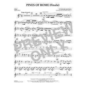 The Pines of Rome (Finale) (arr. Stephen Bulla) - Oboe