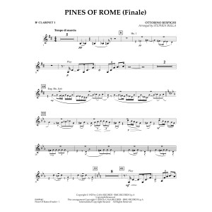The Pines of Rome (Finale) (arr. Stephen Bulla) - Bb Clarinet 1