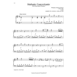 Sinfonie Concertante, First Movement Themes