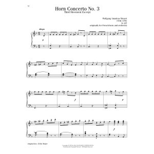 Horn Concerto No. 3, Third Movement Excerpt