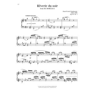 Reverie Du Soir, Op. 19, No. 1