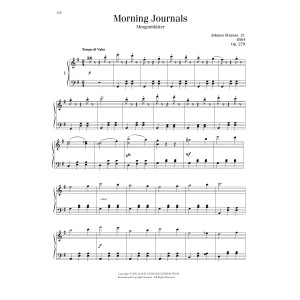 Morning Journals, Op. 279