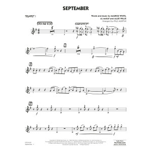 September (arr. Paul Murtha) - Trumpet 1