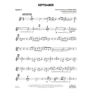 September (arr. Paul Murtha) - Trumpet 2
