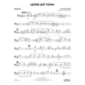 Lester Left Town (arr. Mark Taylor) - Trombone 2