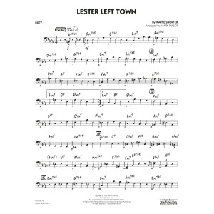 Lester Left Town (arr. Mark Taylor) - Bass