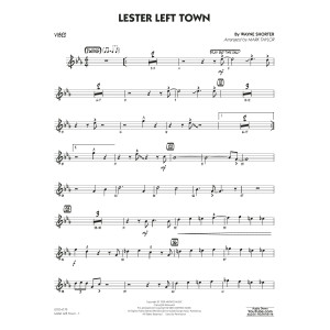 Lester Left Town (arr. Mark Taylor) - Vibes