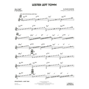 Lester Left Town (arr. Mark Taylor) - Bb Solo Sheet