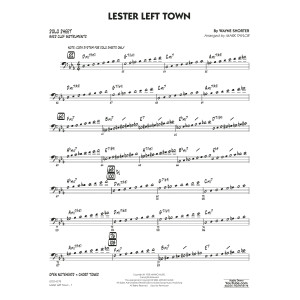 Lester Left Town (arr. Mark Taylor) - Bass Clef Solo Sheet