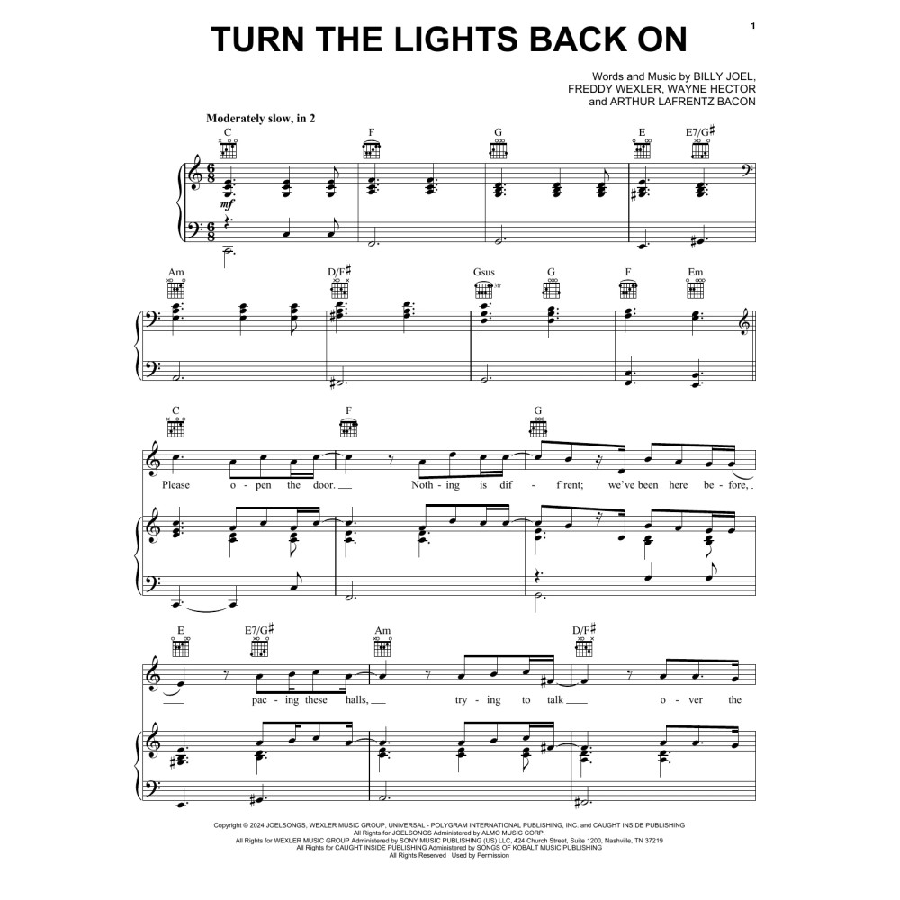 Turn The Lights Back On