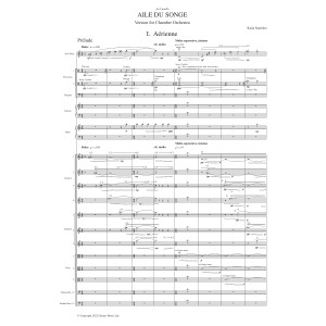 Aile du songe (Chamber Version) - Study Score