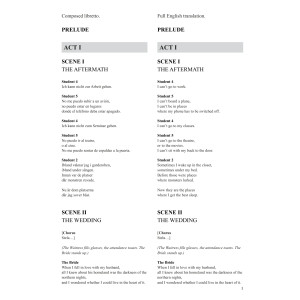 Innocence (Libretto)