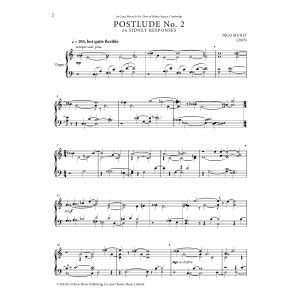 Postlude No. 2 on Sidney Responses