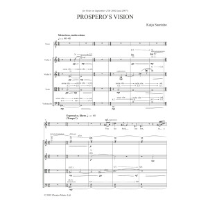 Prospero's Vision - Full Score