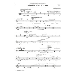 Prospero's Vision - Viola