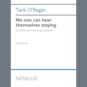 No one can hear themselves staying - Study Score
