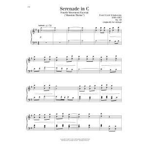 Serenade In C, Op. 48, Fourth Movement ("Russian Theme") Excerpt