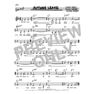 Autumn Leaves (Low Voice)