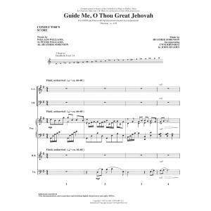 Guide Me, O Thou Great Jehovah - Conductor Score (Full Score)