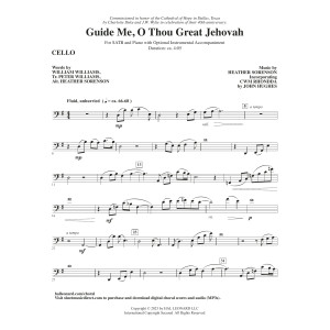 Guide Me, O Thou Great Jehovah - Cello