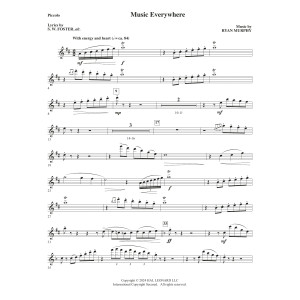 Music Everywhere - Piccolo