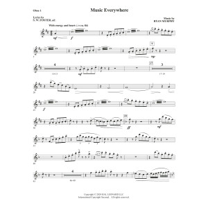 Music Everywhere - Oboe 1