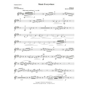 Music Everywhere - Clarinet 1