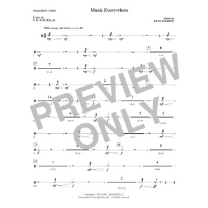 Music Everywhere - Suspended Cymbal