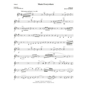 Music Everywhere - Violin 2