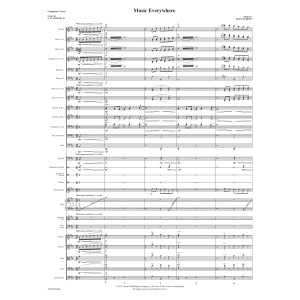Music Everywhere - Full Score