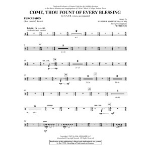 Come, Thou Fount Of Every Blessing - Percussion