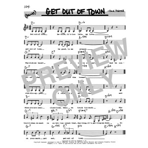Get Out Of Town (Low Voice)