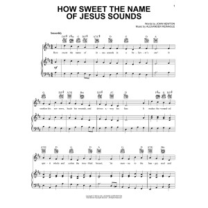How Sweet The Name Of Jesus Sounds