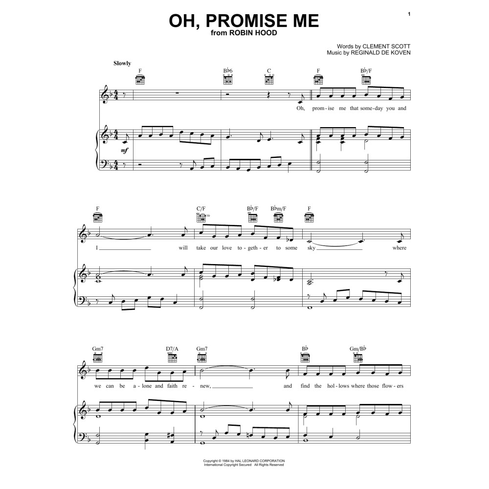 Oh, Promise Me