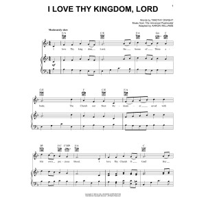 I Love Thy Kingdom, Lord