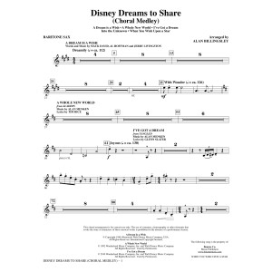 Disney Dreams To Share - Baritone Sax