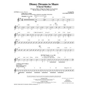 Disney Dreams To Share - Guitar