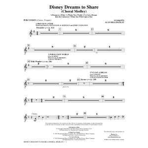 Disney Dreams To Share - Percussion