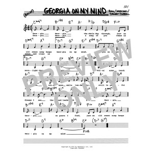Georgia On My Mind (Low Voice)