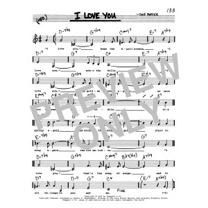 I Love You (Low Voice)